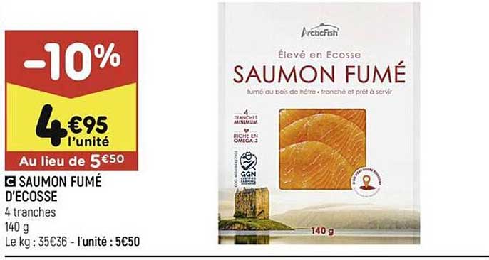 saumon fumé d'ecosse