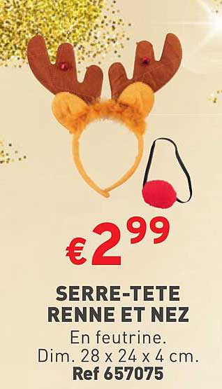 serre-tête rene et nez