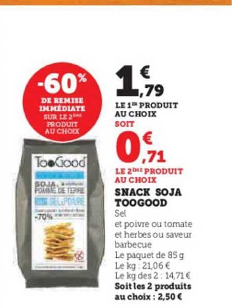 Snack Soja Toogood