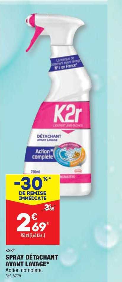Spray Détachant Avant Lavage