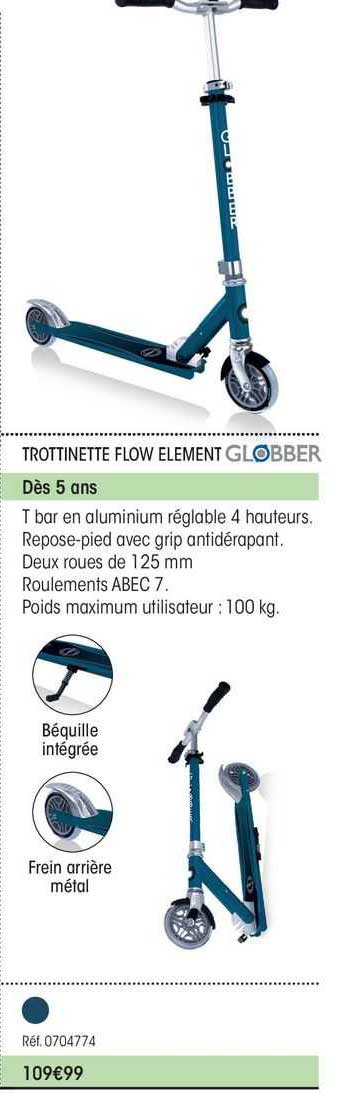 trottinette flow element globber