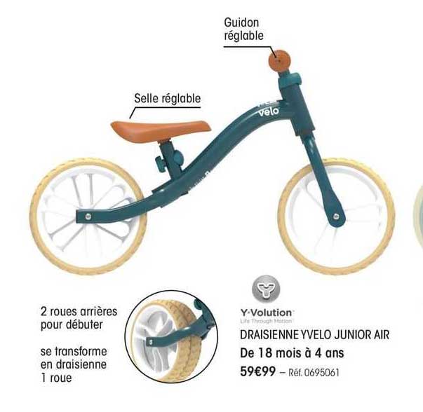 Y-volution Draisienne Yvelo Junior Air