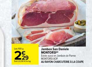 jambon san daniele montorsi