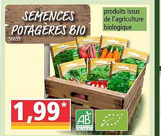 semences potagères bio