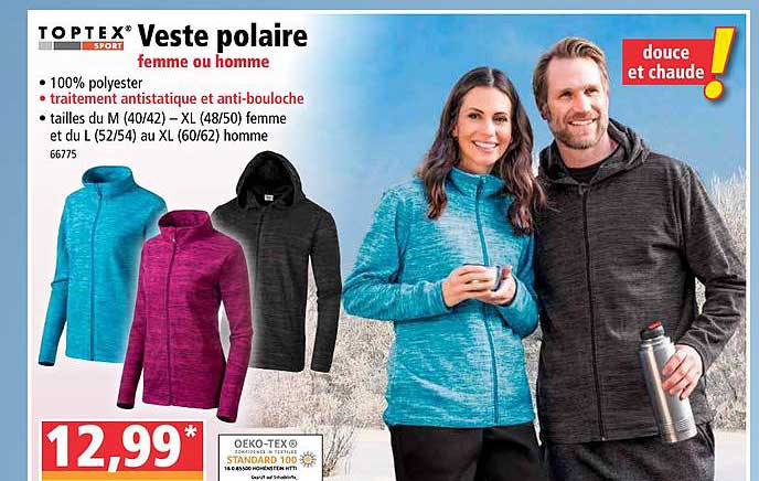 Toptex Veste Polaire Femme Ou Homme