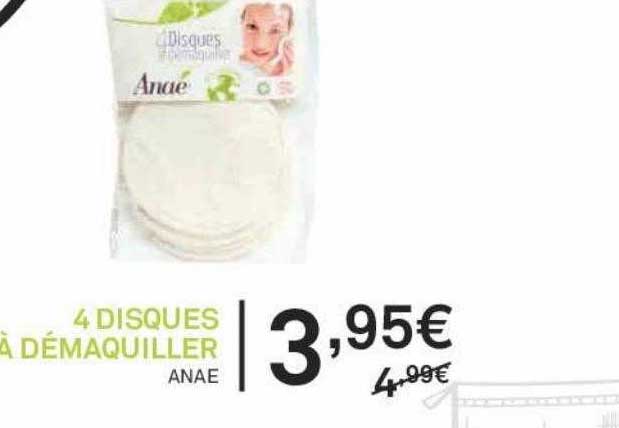 4 Disques à Démaquiller Anae