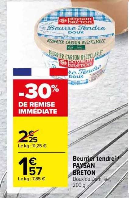 beurrier tendre paysan breton