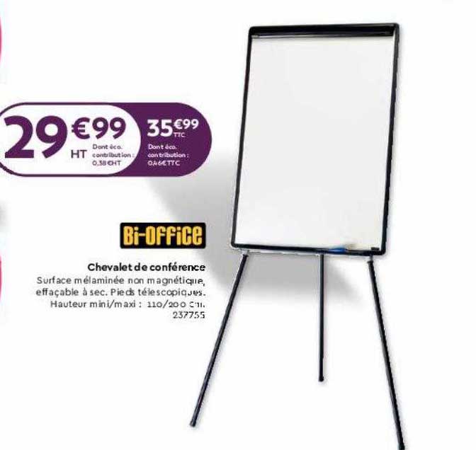 bi-office chevalet de conférence