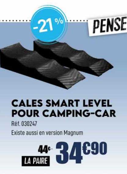 cales smart level pour camping-car