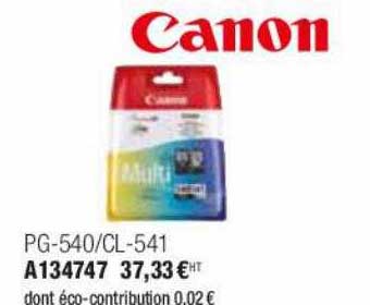 canon pg-540 ou cl-541 a134747