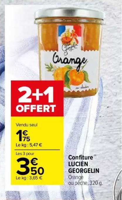confiture lucien georgelin