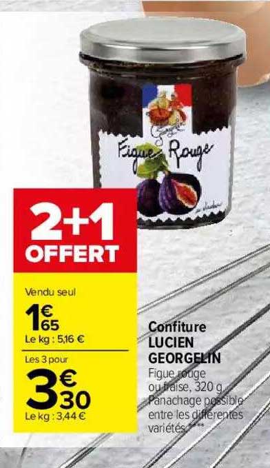 Confiture Lucien Georgelin