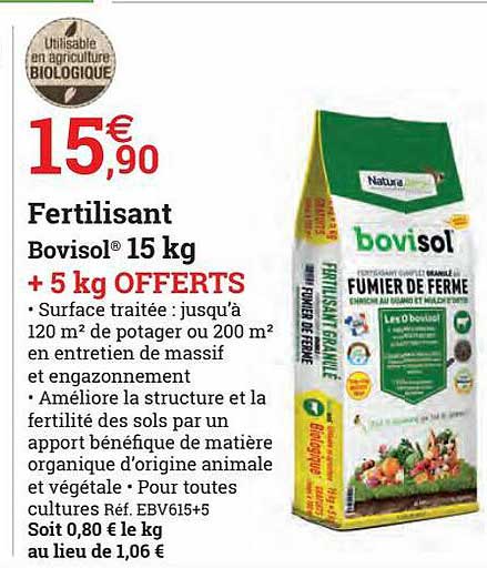 fertilisant bovisol
