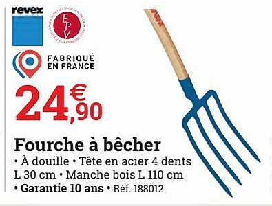fourche à bêcher revex