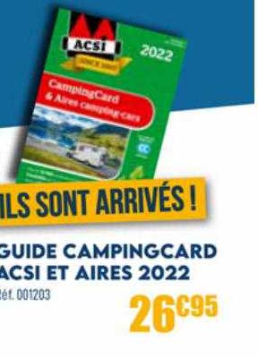 guide campingcard acsi et aires 2022