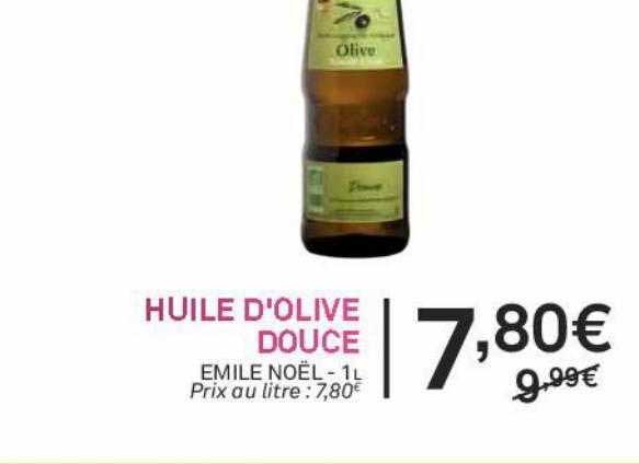 Huile D'olive Douce Emile Noël