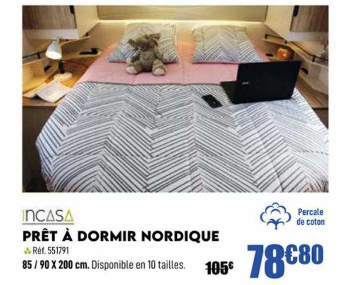 incasa prêt à dormir nordique