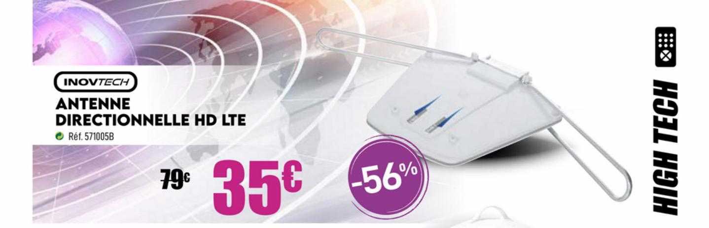inovtech antenne directionnelle hd lte