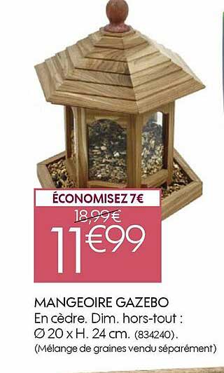 Mangeoire Gazebo