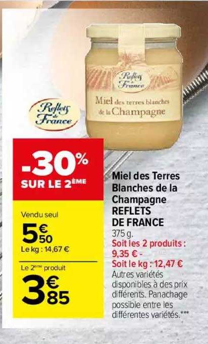 Miel Des Terres Blanches De La Champagne Reflets De France