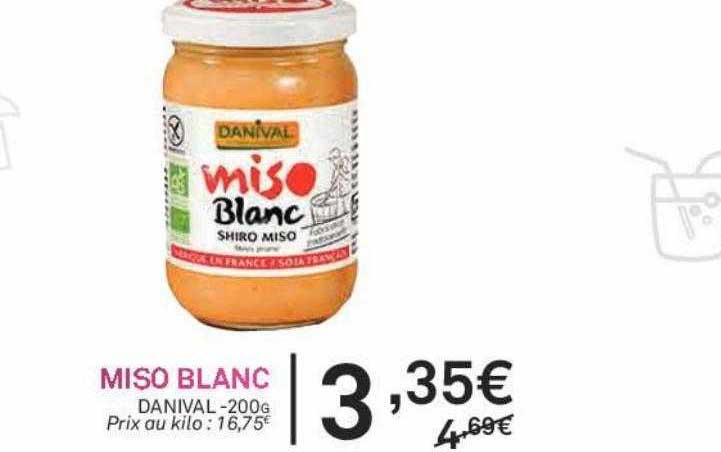 miso blanc danival