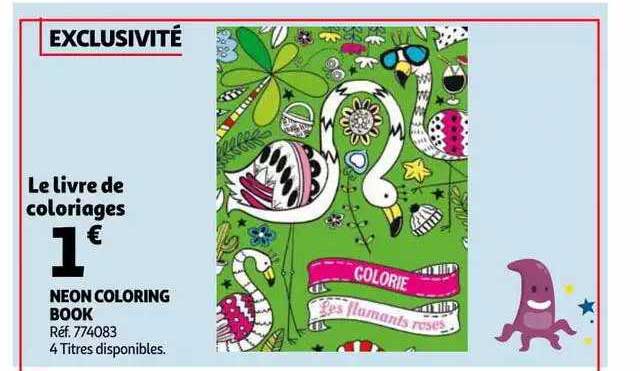 néon coloring book