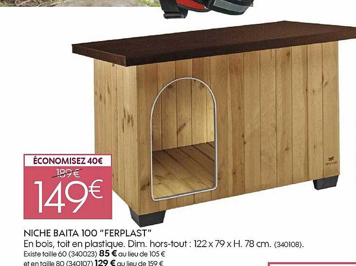 niche baita 100 "ferplast"