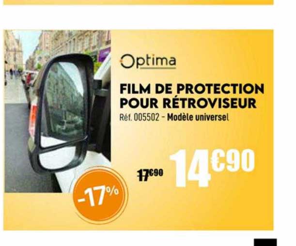 optima film de protection pour rétroviseur