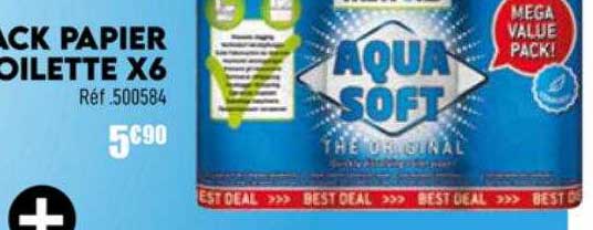 Pack Papier Toilette X6