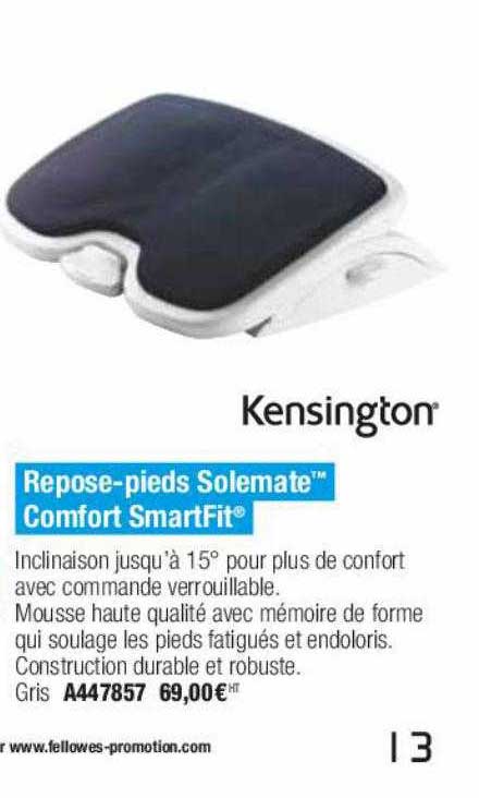 repose-pieds solemate comfort smartfit kensington