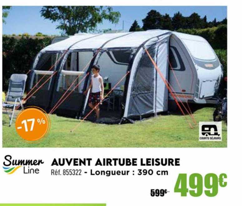 summer line auvent airtube leisure