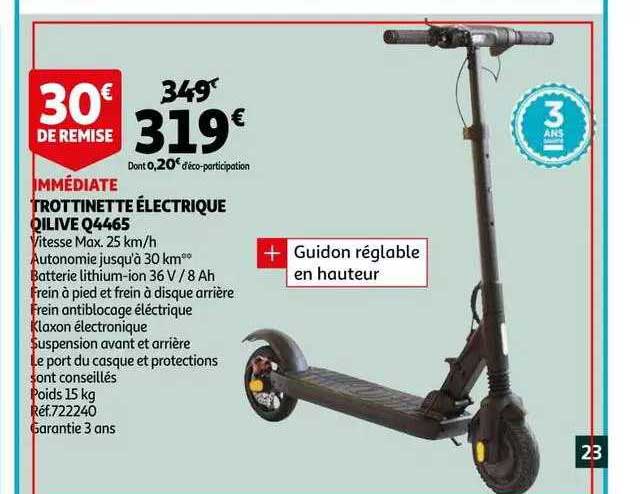 Trottinette électrique Qilive Q4465