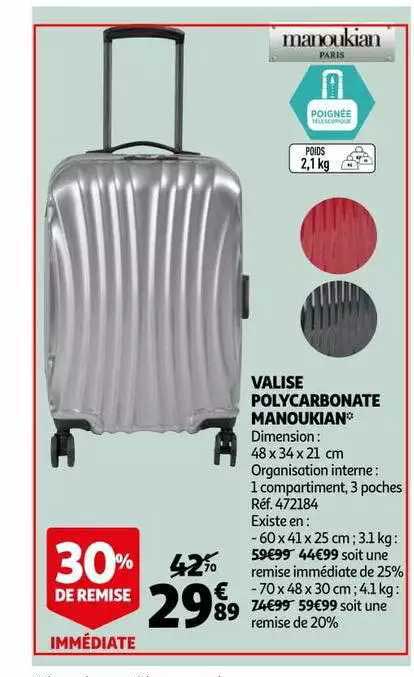 Valise Polycarbonate Manoukian