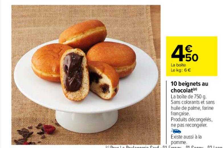 10 Beignets Au Chocolat