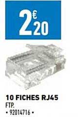 10 fiches rj45
