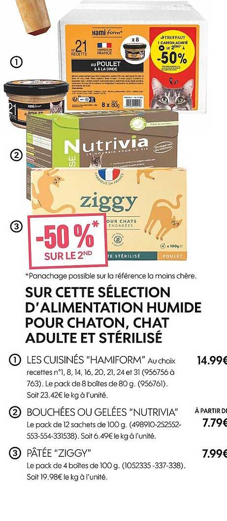 Alimentation Humide Pour Chaton, Chat Adulte Et Stérilisé