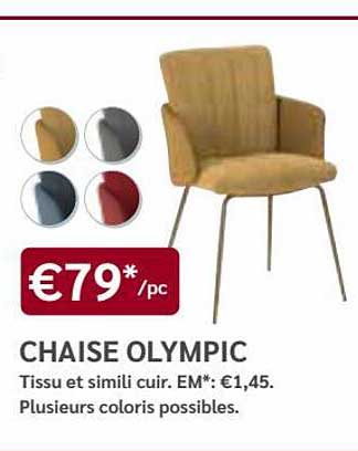Chaise Olympic