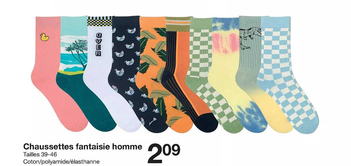 Chaussettes Fantaisie Homme