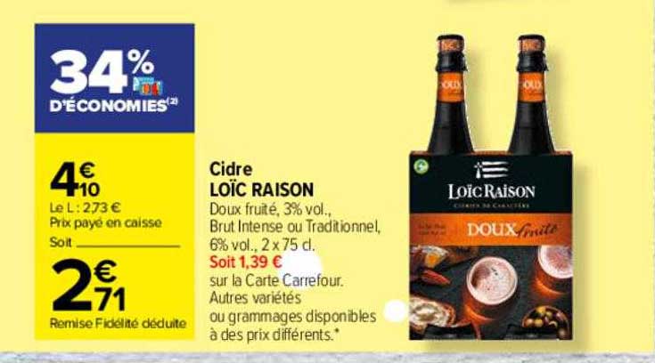 cidre loïc raison