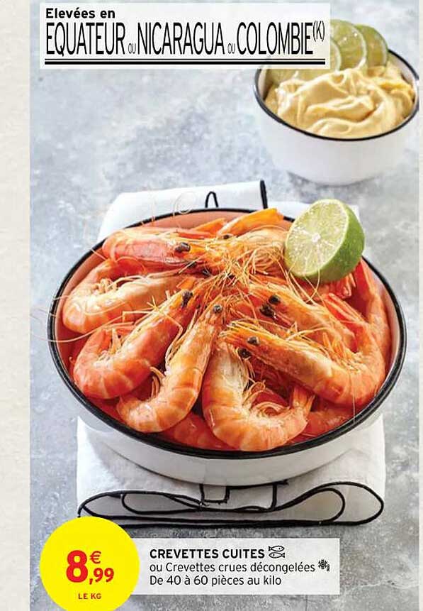 Crevettes Cuites