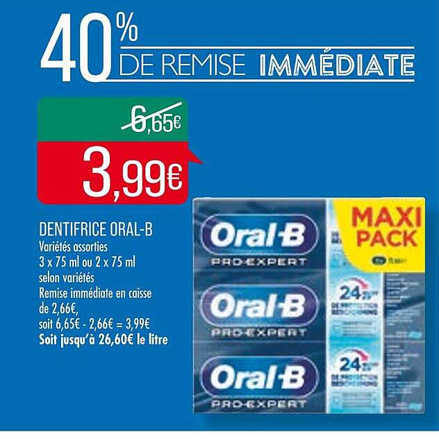 dentifrice oral-b