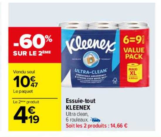 essuie-tout kleenex