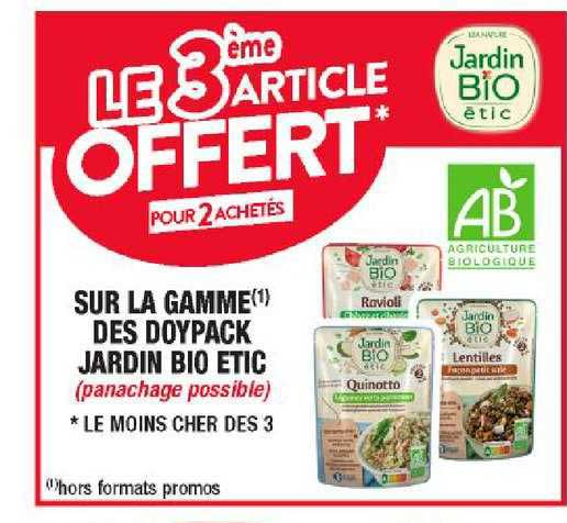 La Gamme Des Soypack Jardin Bio étic