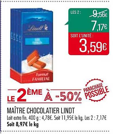 maître chocolatier lindt