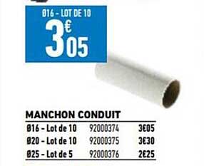 Manchon Conduit