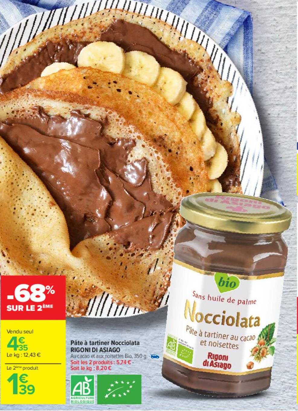 Pâte à Tartiner Nocciolata Rigoni Di Asiago