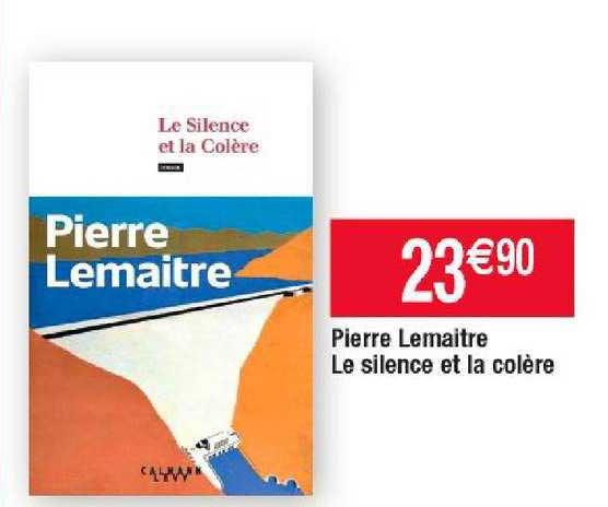 pierre lemaître - le silence et la colère