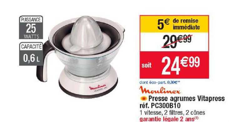 Presse Agrumes Vitapress Moulinex