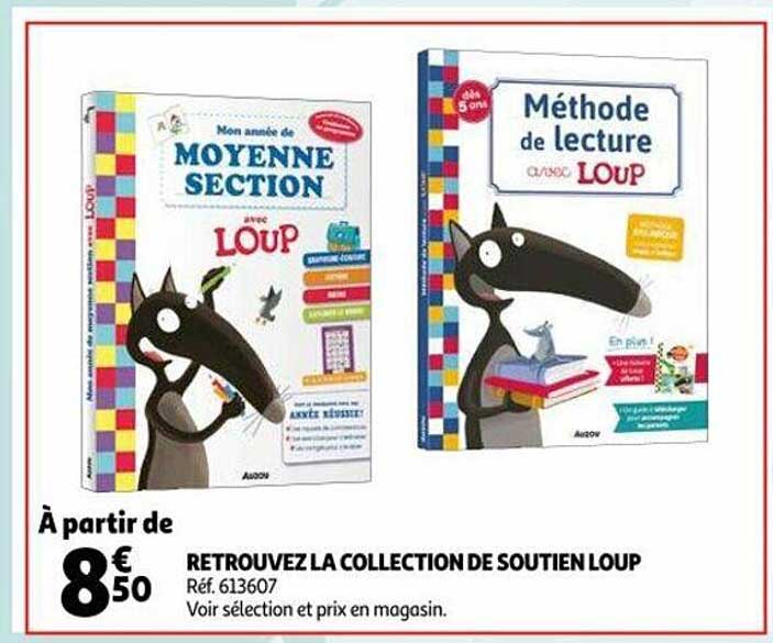 retrouvez la collection de soutien loup