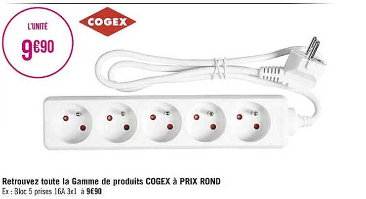 retrouvez toute la gamme de produits cogex à prix rond